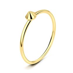 Gold Plated Silver Rings NSR-3205-GP